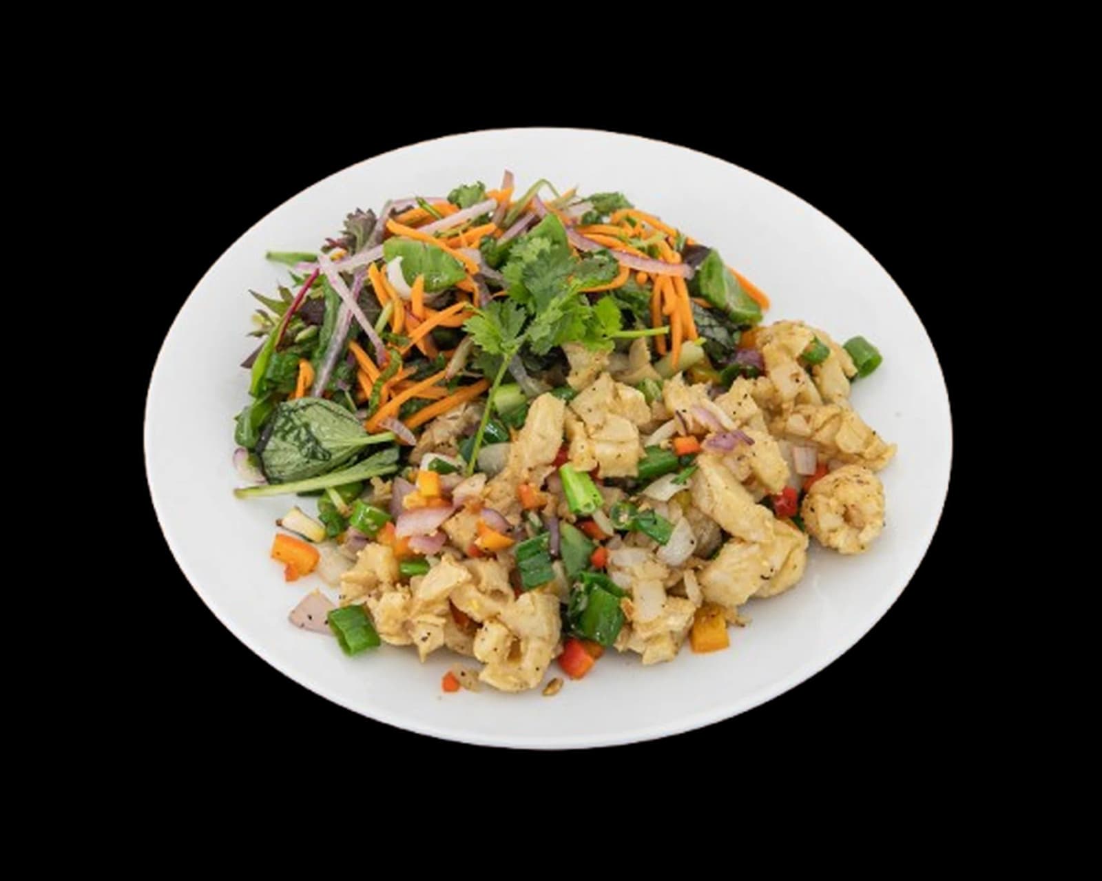 Salt and Pepper Squid - Salad at Tasty & Co Rosewater