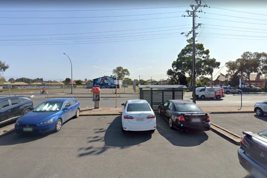 Street view and arrival approach on Grand Junction Road Rosewater