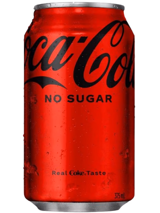 Coke No Sugar (375ml)